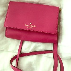 Kate Spade hot pink crossbody bag